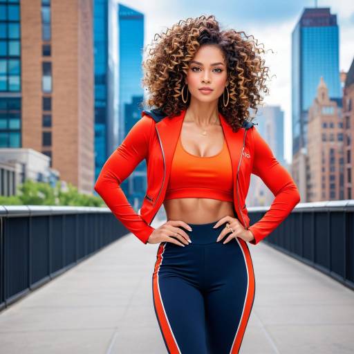 Vibrant Lifestyle Coach Urban Photoshoot