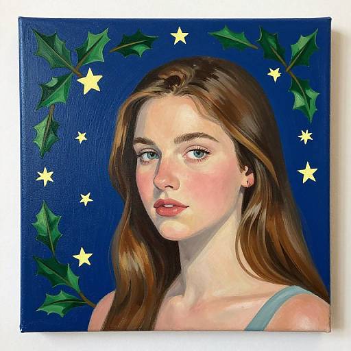 Emma Leonard's Holly and Stars Girl