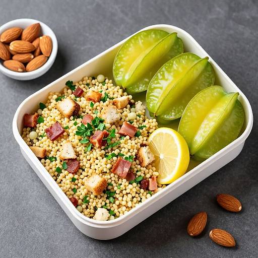 Tangy Couscous Salad Bento Box