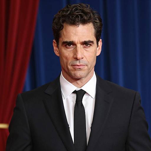 Dapper Man in Intense Portrait Setting