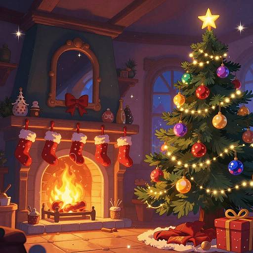 Whimsical Magical Christmas Bakery