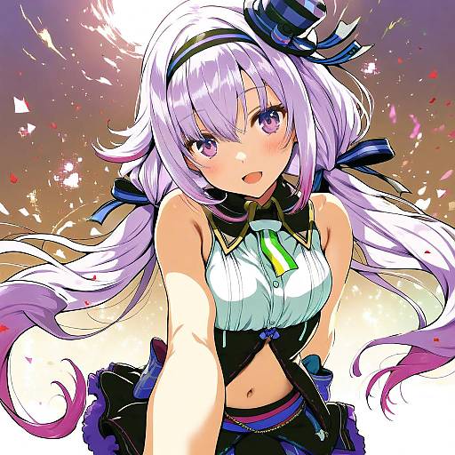 Illustration of Carro pino, .live in the style of Kojima saya