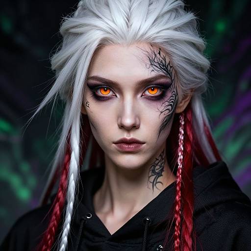 Hyper-Realistic Tall Female Portrait