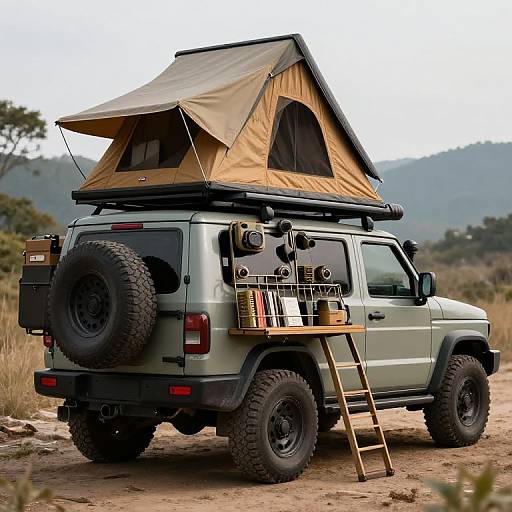 Steampunk Overlanding Literature Cart
