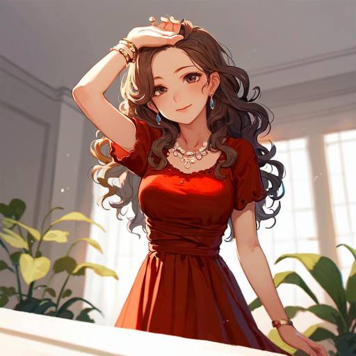 Charming Solo Portrait of a Girl