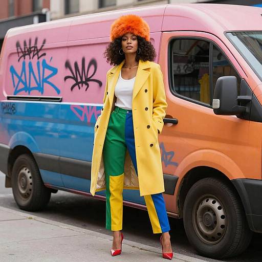 Bold Urban Fashion Photography in Color
