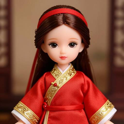 Traditional Chinese Dress Doll