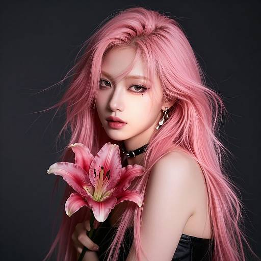 Photorealistic Fashion Portrait of Lily