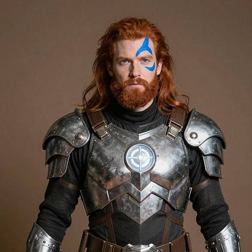 Intense Havok Cosplay Portrait with Armor