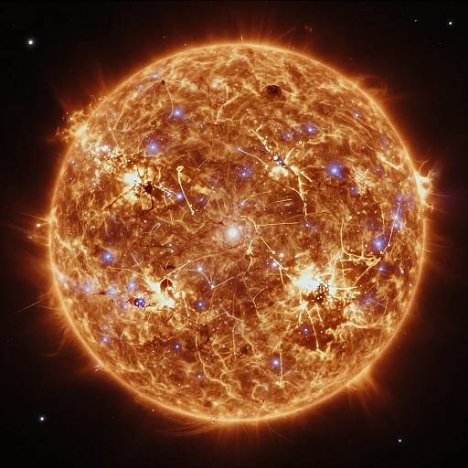 Epic Galactic Cinematic Space Scene