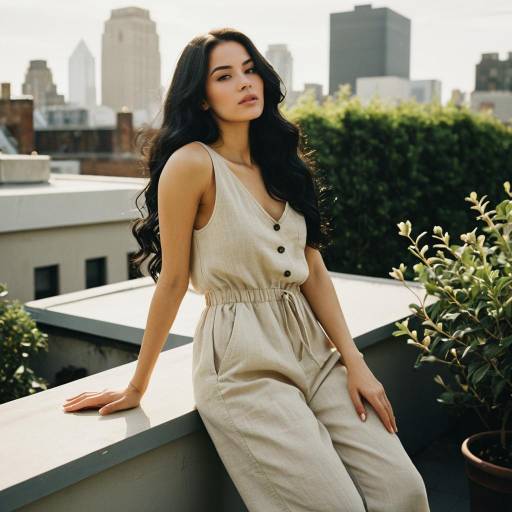 Elegance in a Rooftop Garden Setting