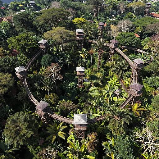 Tree Fortress Metropolis in Jungle