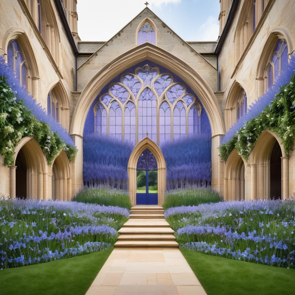 Stunning Cathedral Inspired by Bluebells