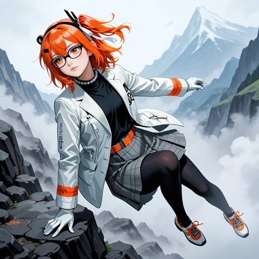 Adachi Rei in Stylish Mountain Setting