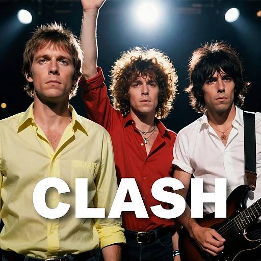 Dynamic Stage Presence of Rock Trio