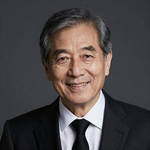 Warm Portrait of an Older Man