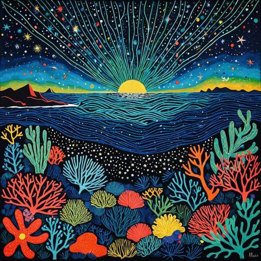 Cosmic Coral Reefs and Stardust Dreams