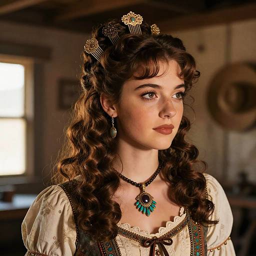 Vintage Saloon Girl Hairstyles and Style