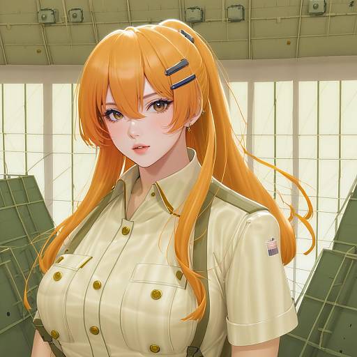 Illustration of Aquila (kancolle), kantai collection in the style of Timbougami