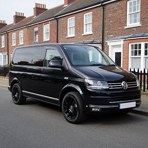 Sleek 2015 Volkswagen T5 Parked Elegantly
