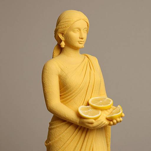 Lemon Chutney Woman Sculpture