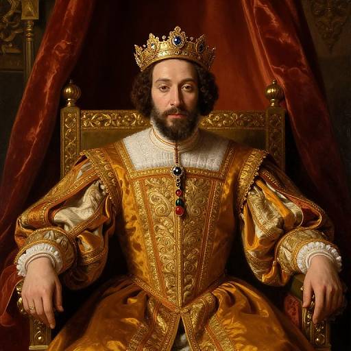 Regal Renaissance Portrait of Iatola