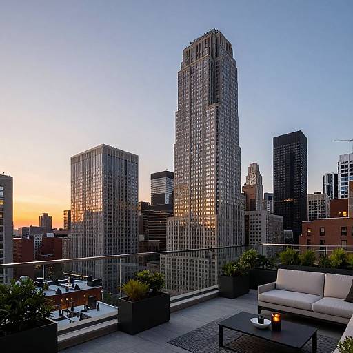 Stunning NYC Penthouse Sunset View