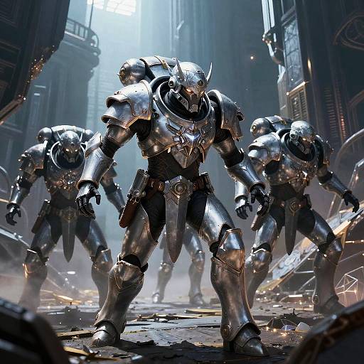 Eldar Rangers Infiltrating Hive City