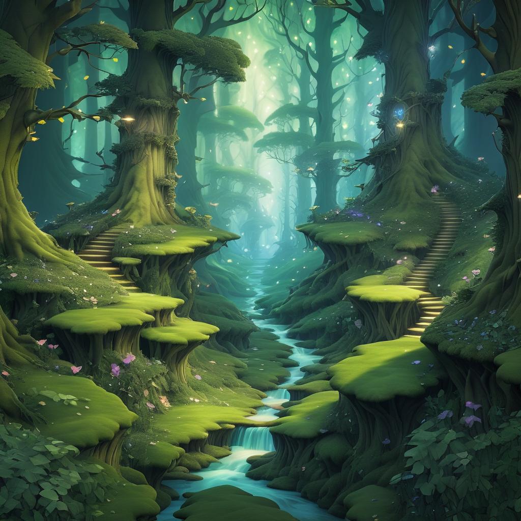 Mystical Forest Isometric Game Asset