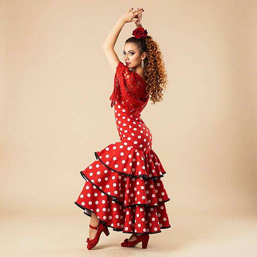Young Flamenco Dancer Portrait