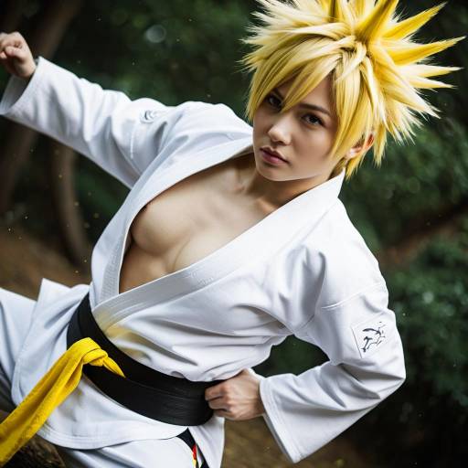 Seductive Mashirao Ojiro Cosplay Style