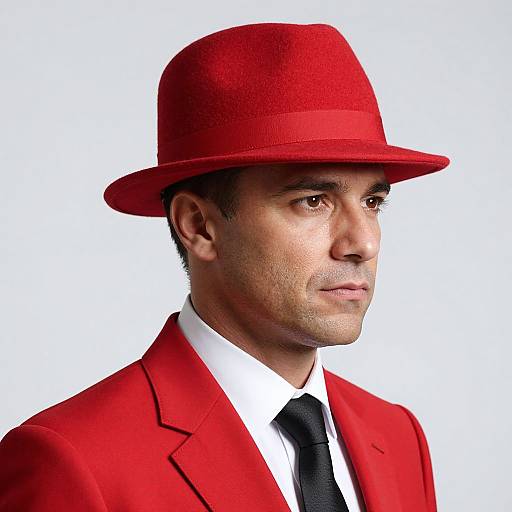 Close-Up of Red Prince Outfit