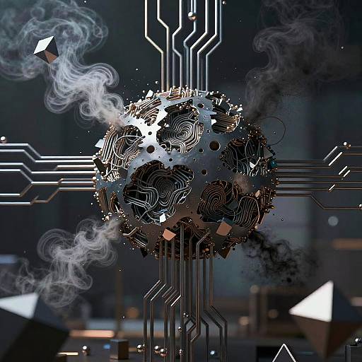 Abstract Corrupted Neural Network Sphere