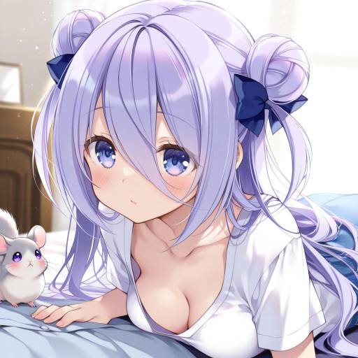 Illustration of Amamiya shizuku (hizuki yayoi), original in the style of Toutenkou