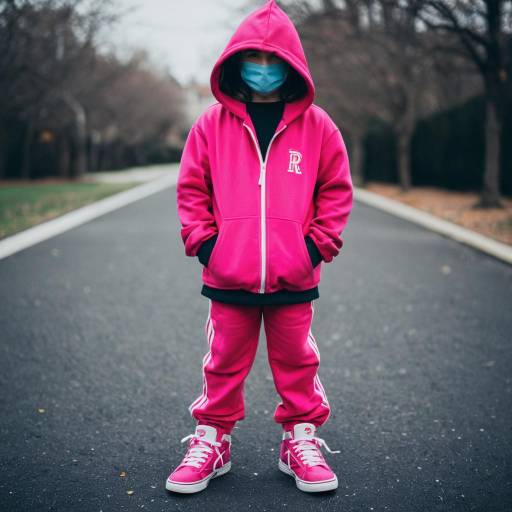 Pink Crayon Costume with Sneakers Focus
