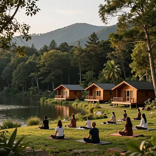 Peaceful Lakeside Nature Rehab Retreat