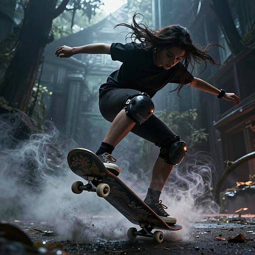 Twilight Fantasy Skateboard Adventure