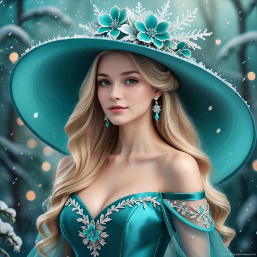 Elegant Fantasy Portrait of a Woman