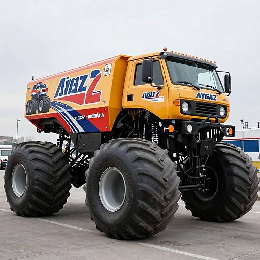 Aygaz Monster Offroad Truck in Istanbul
