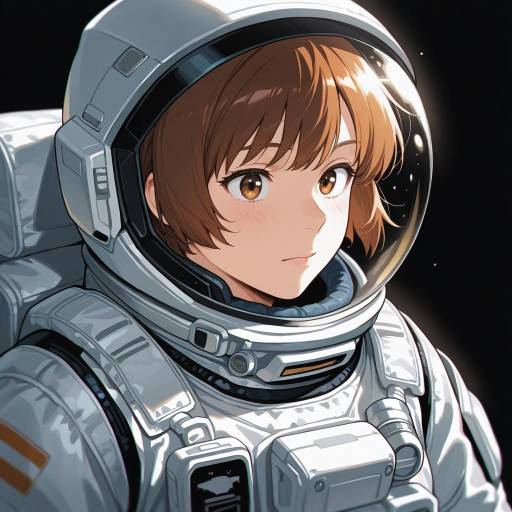 Charismatic Astronaut in Tumbling Asteroid Field Charismatic Astronaut in Tumbling Asteroid Field