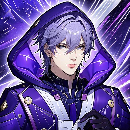 Illustration of Moze (honkai: star rail), honkai (series) in the style of Kuroi susumu