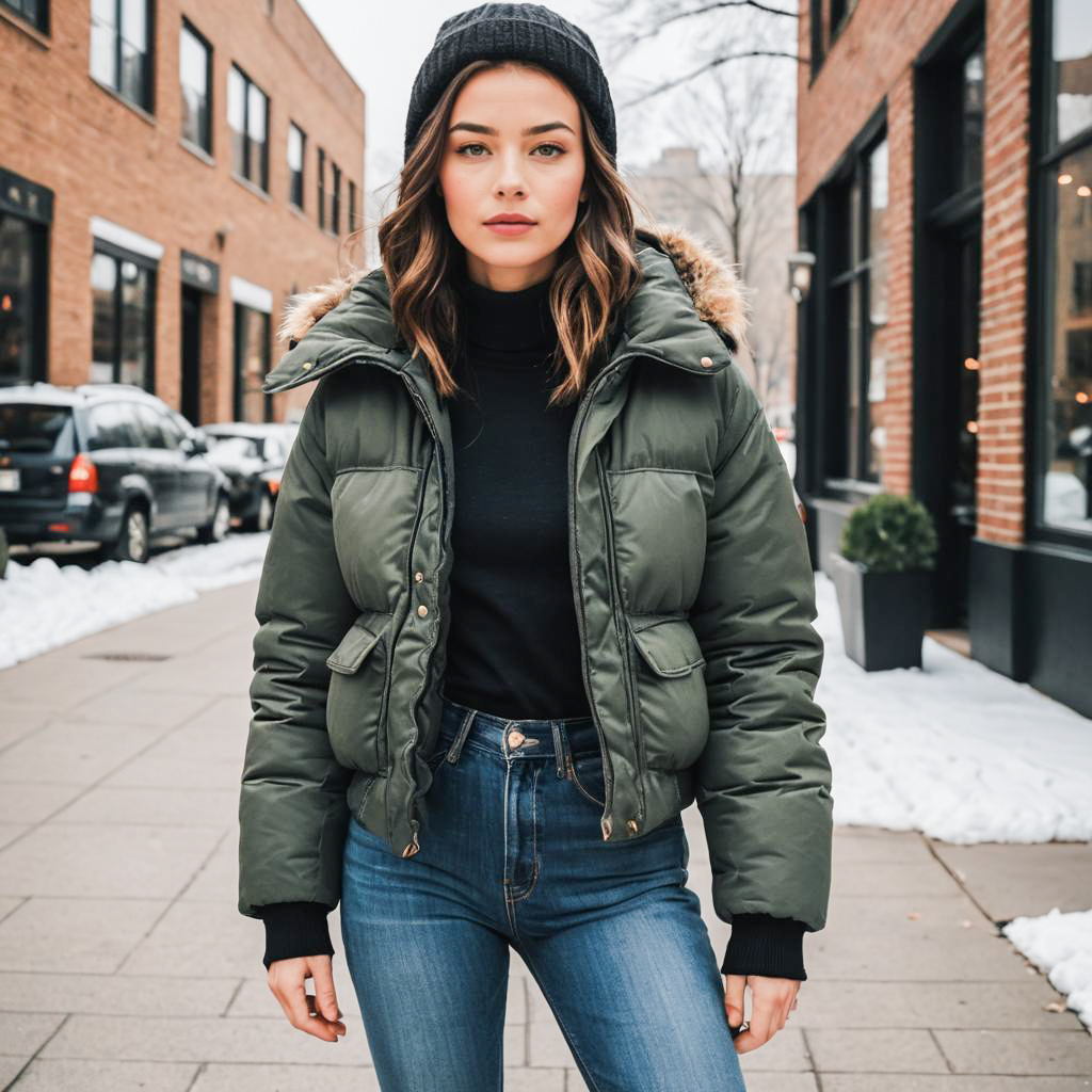 Stylish Winter Look for Young Women