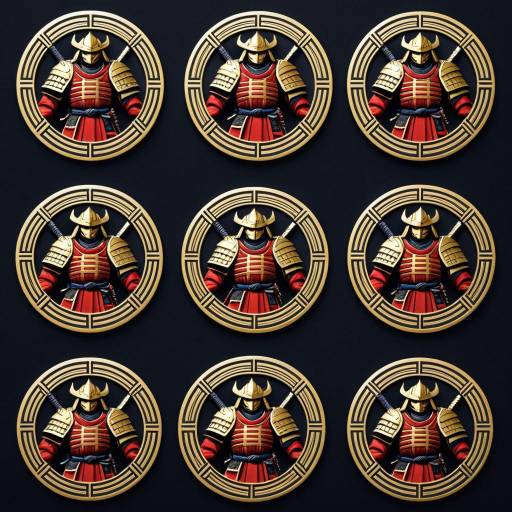 Samurai Twitch Subscription Badges Set