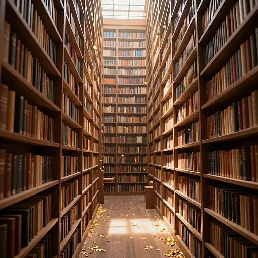 Ethereal Labyrinthine Library Dreamscape