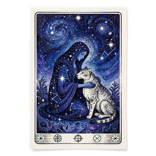 Mystic Stargazer with Celestial Lynx