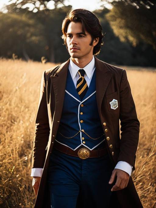 Realistic Man Cosplay as Preston Reed