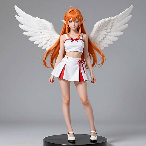 Enchanting Anime Fairy Girl Illustration