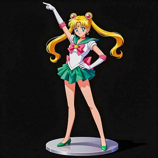 Sailor Moon Digital Illustration Design