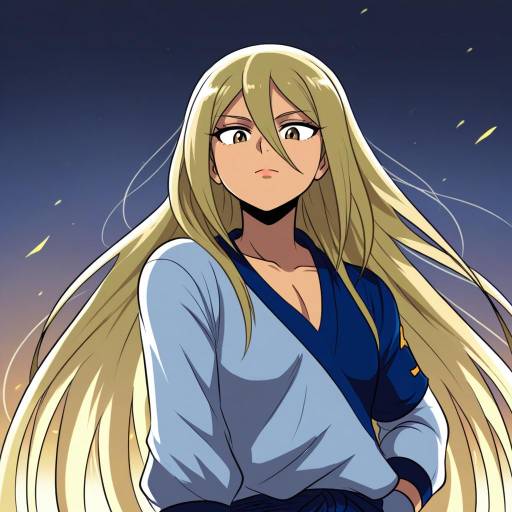 Illustration of Afuro terumi, inazuma eleven (series) in the style of Tina fate