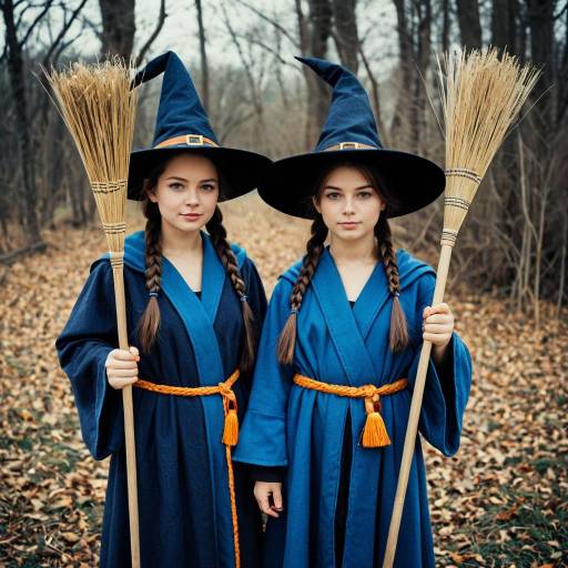 Enchanted Solo Witch Costume Illustration